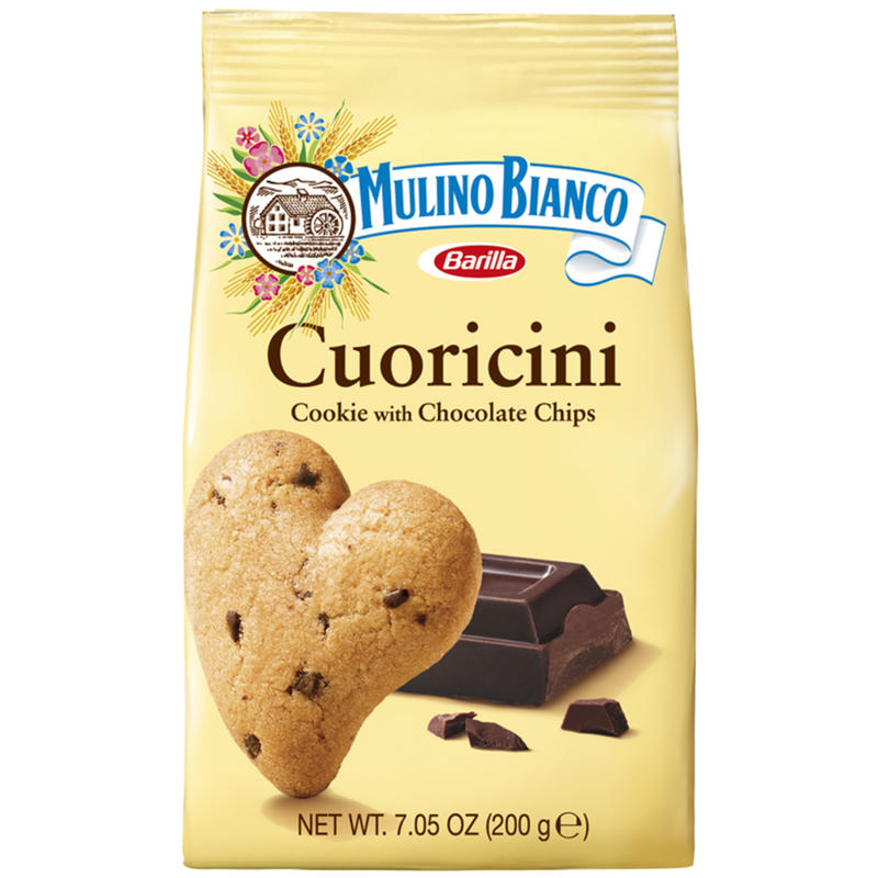 Mulino Bianco Cuoricini Cookies, 7.05 Ounce