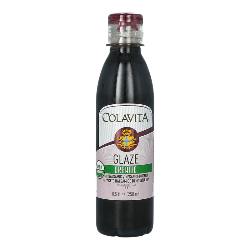 Colavita Organic Balsamic Glaze - Squeeze Bottle, 8.5 Fluid Ounce