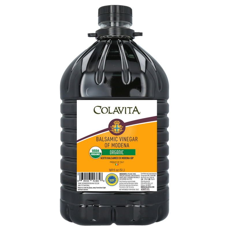 Colavita Organic Balsamic Vinegar of Modena IGP, 169 Fluid Ounce