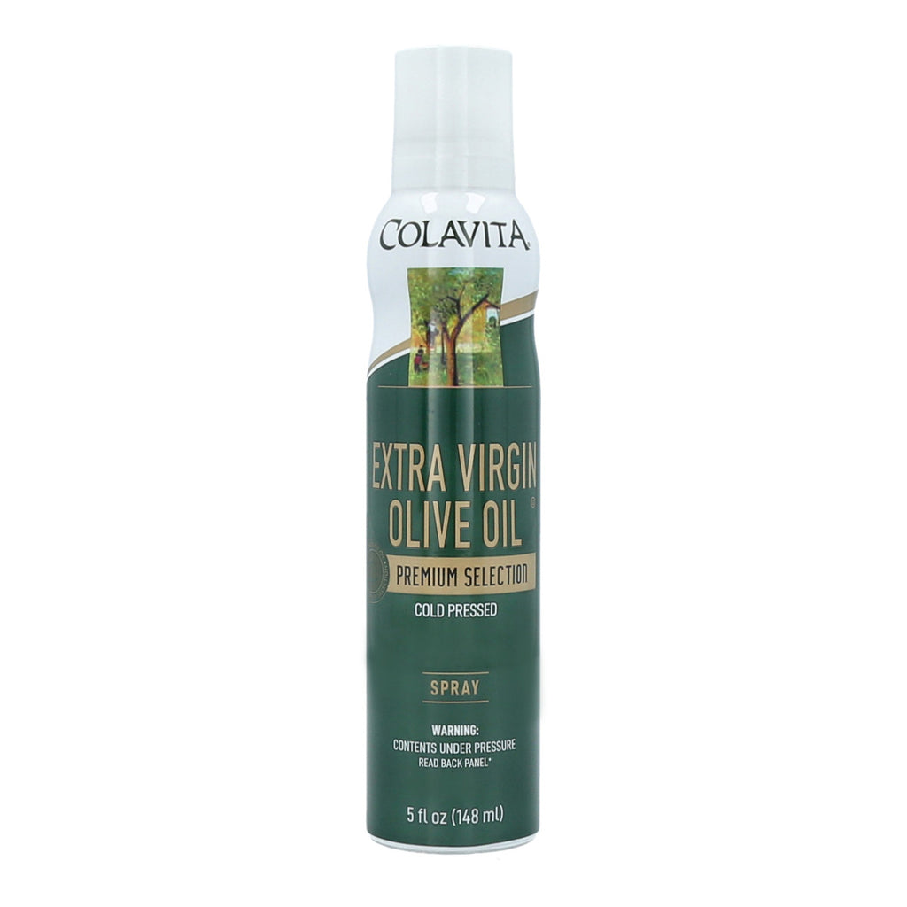 Colavita Premium Selection Extra Virgin Olive Oil Spray Can, 5 Fluid Ounce