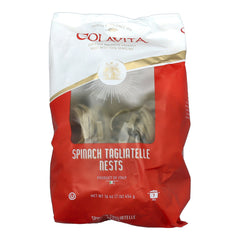 Colavita Tagliatelle Spinach Nest Pasta 12X1Lb