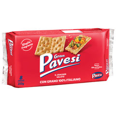 Gran Pavesi Salted Crackers 12x8.82oz (250g)