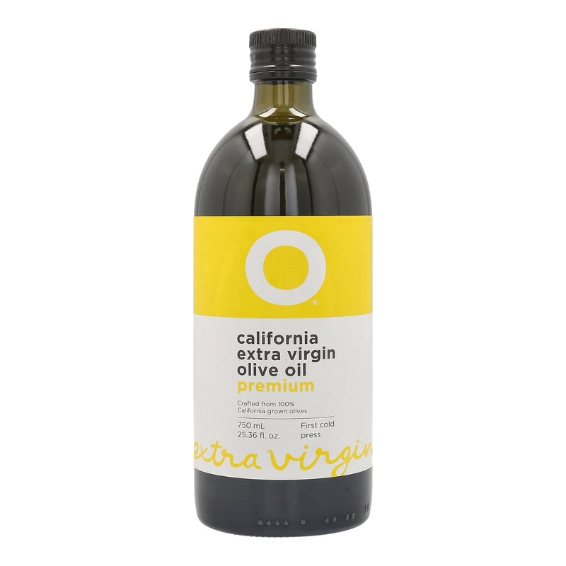 O California Premium Extra Virgin Olive 6x750ml (25.36oz) Glass
