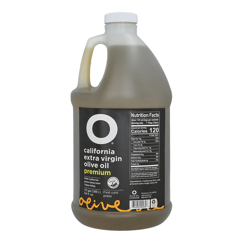 O California Premium Extra Virgin Olive Oil 6x64oz Plastic