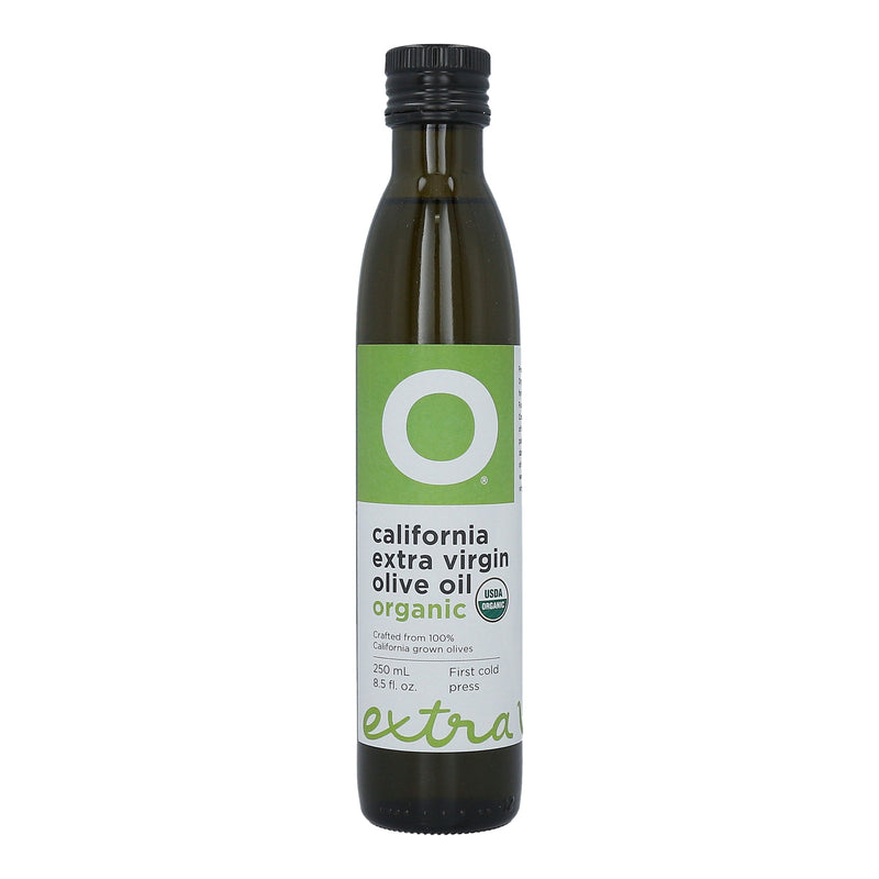 O California Organic Extra Virgin Olive Oil 6x250ml (8.5oz) Glass