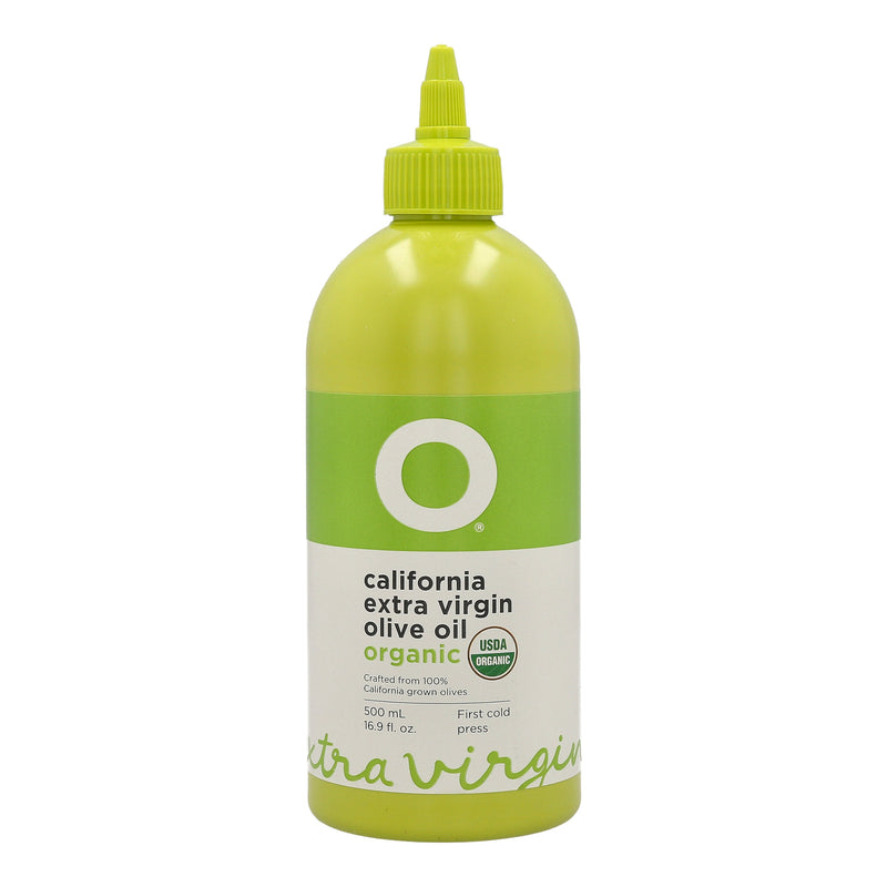 O California Organic EVOO 6x500ml Plastic Squeeze Bottle
