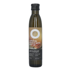 O California Roasted Garlic Olive Oil 6x8.5oz (250ml) Glass
