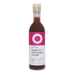 O California Raspberry Champagne Vinegar 6x300ml (10.1oz) Glass