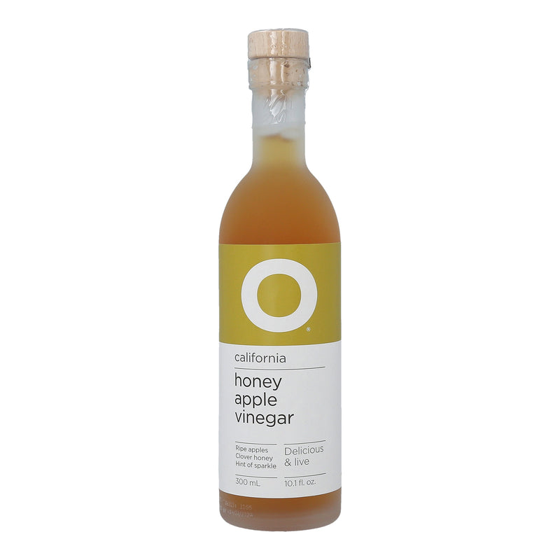 O California Honey Apple Vinegar 6x10.1oz (300ml) Glass