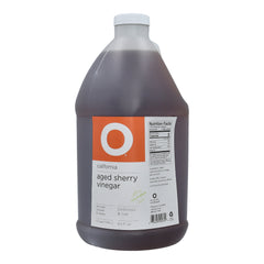 O California Aged Sherry Vinegar 6x1.89L (64oz) Plastic