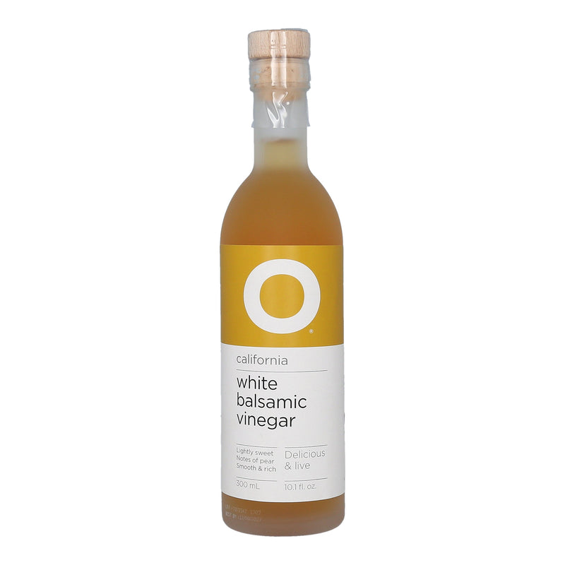 O California White Balsamic Vinegar 6x300ml (10.1oz) Glass
