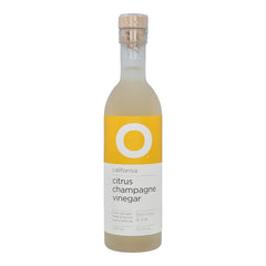 O California Citrus Champagne Vinegar 6x300ml (10.1oz) Glass