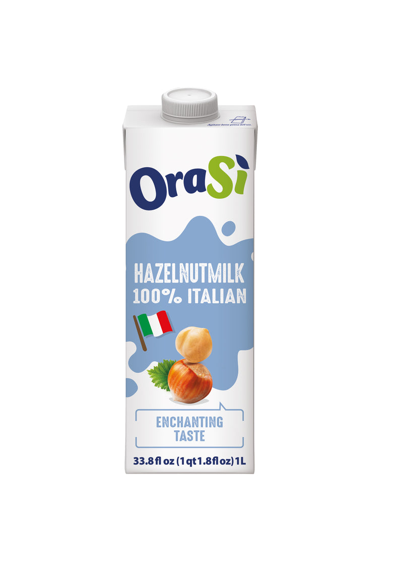 OraSì Hazelnut Milk 1L (33.8fl oz) Carton