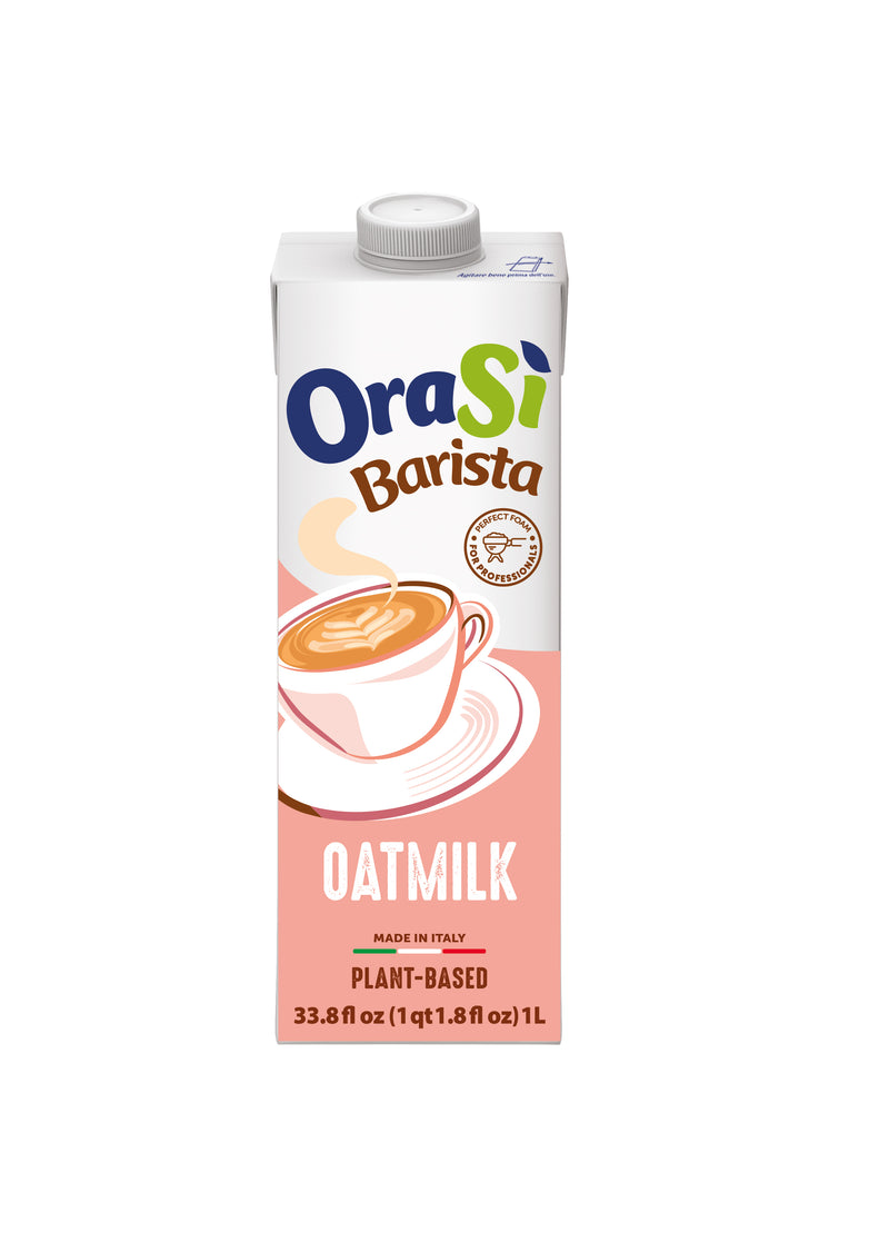 OraSì Oatmilk Barista 1L (33.8fl oz) Carton