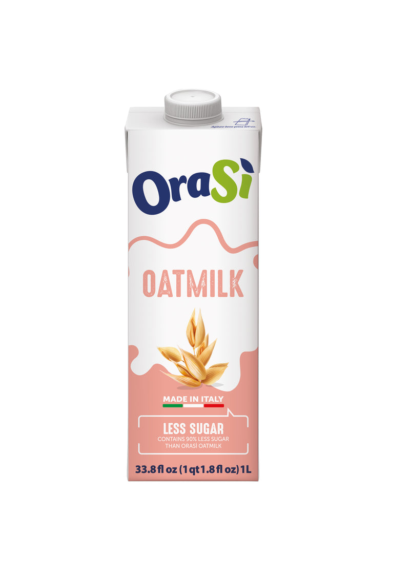 OraSì Oatmilk Less Sugar 1L (33.8fl oz) Carton
