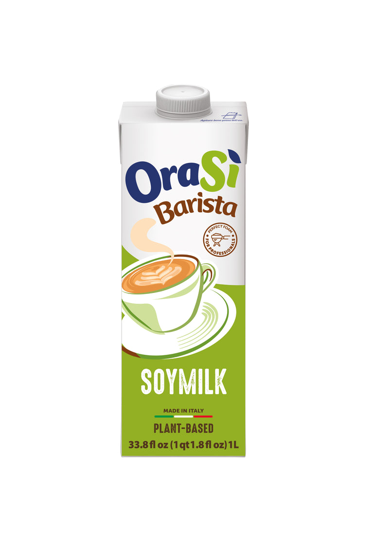 OraSì Soymilk Barista 1L (33.8fl oz) Carton