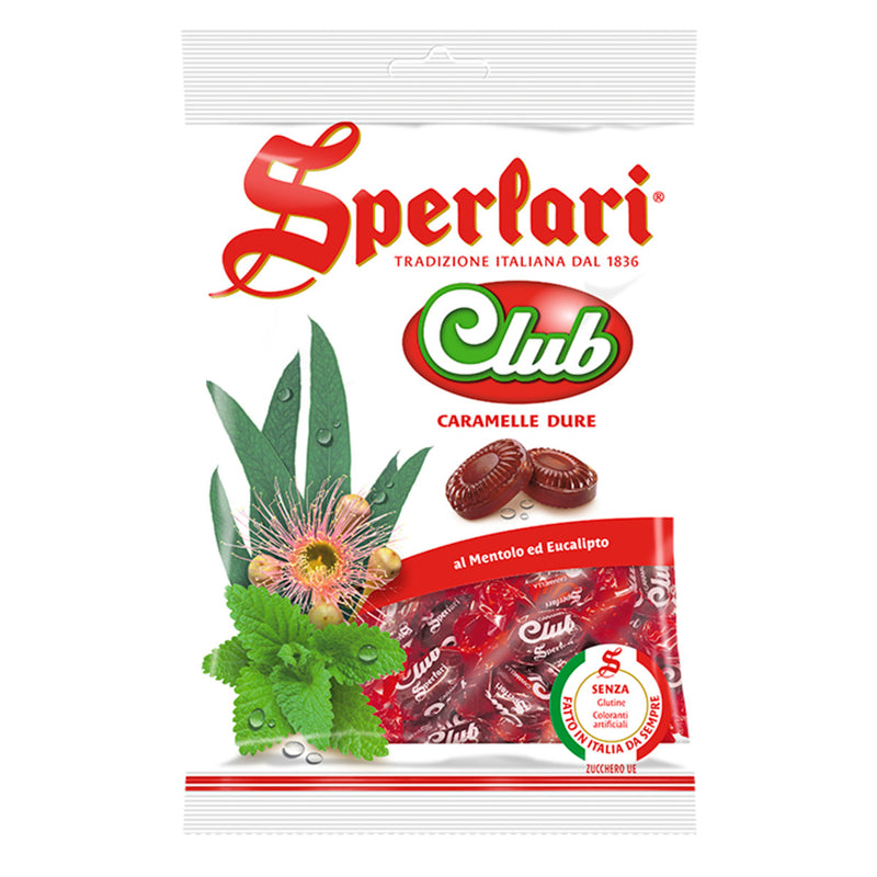 Sperlari Club Menthol & Eucalyptus Hard Candy, 6.8 Ounce