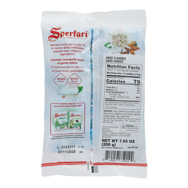 Sperlari Anise Hard Candy, 6.8 Ounce