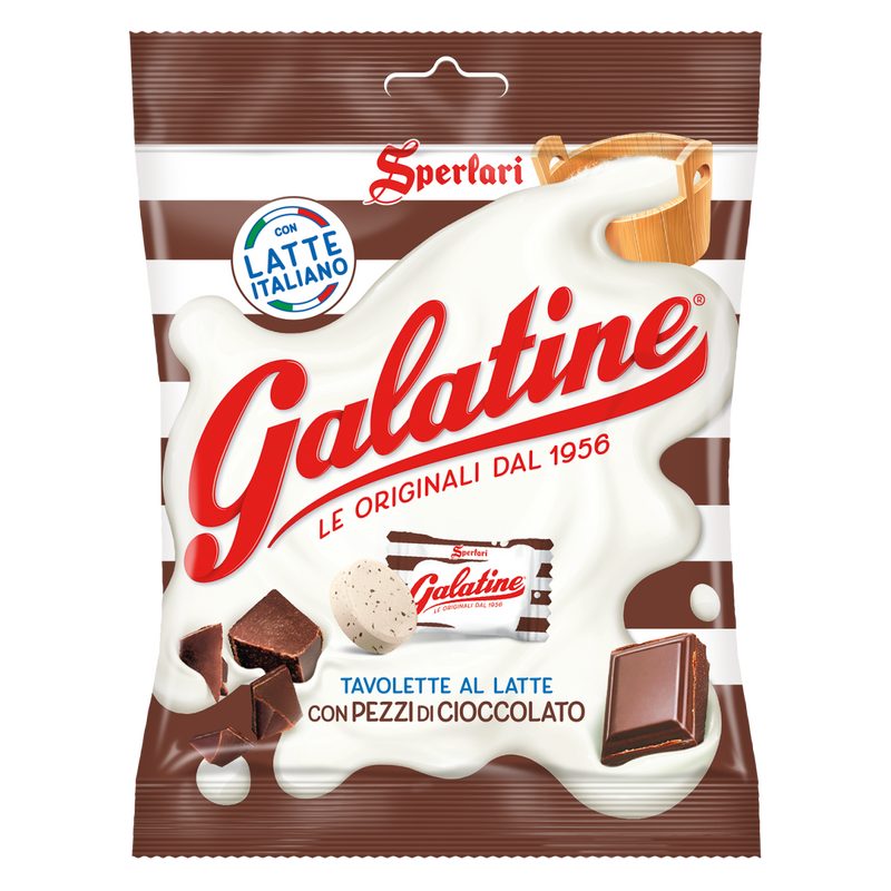 Sperlari Galatine Chocolate-Flavored Milk Tablets, 4.05 Ounce