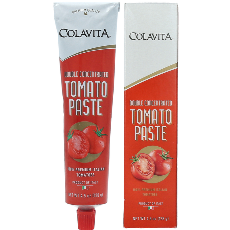 Colavita Double Concentrated Tomato Paste - Tube, 4.5 Ounce