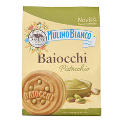 Mulino Bianco Baiocchi Pistachio Cookies, 8.46 Ounce