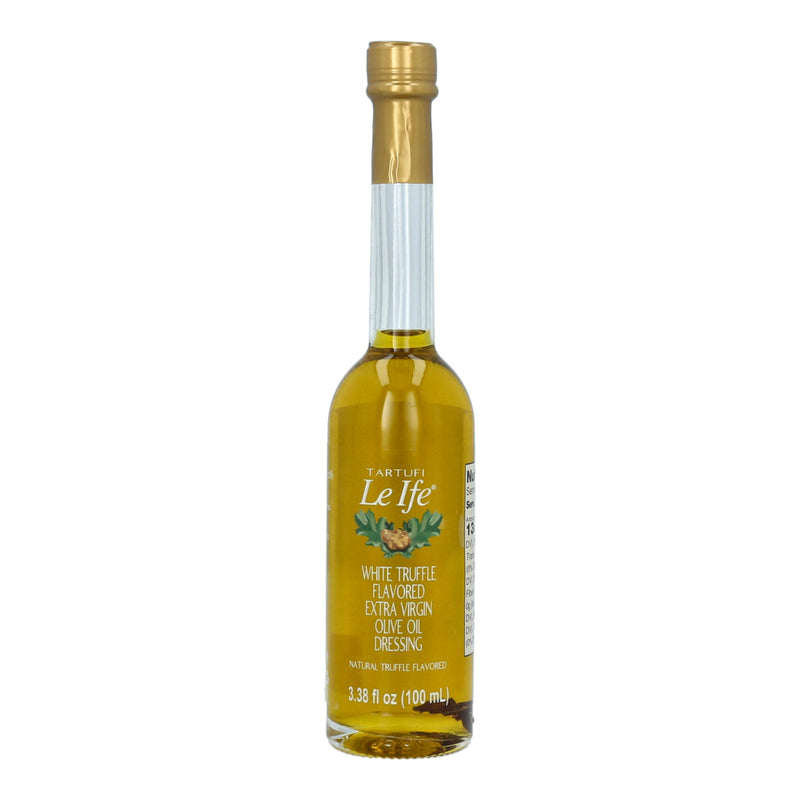 Le Ife White Truffle Flavored Extra Virgin Olive Oil Dressing, 3.38 Fluid Ounce