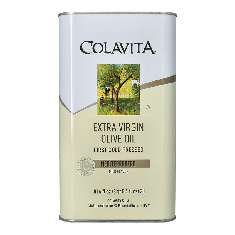 Colavita Mediterranean Extra Virgin Olive Oil, 101.4 Fluid Ounce