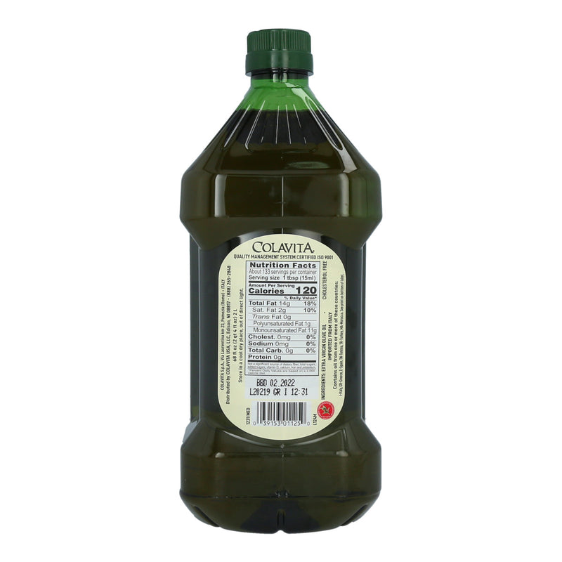 Colavita Mediterranean Extra Virgin Olive Oil, 68 Fluid Ounce