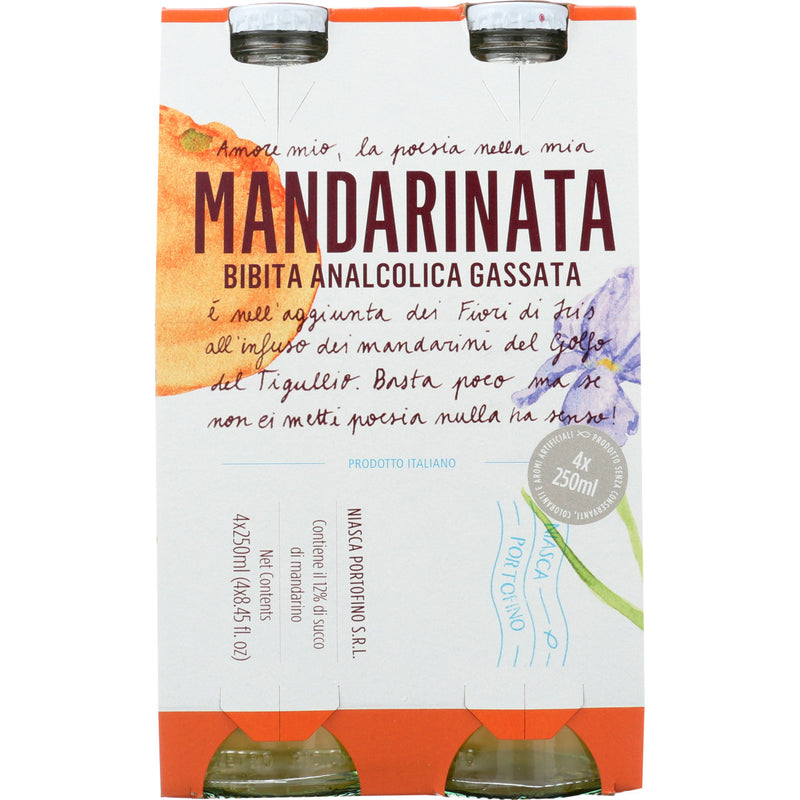 Niasca Mandarinata Soda, 8.45 Fluid Ounce