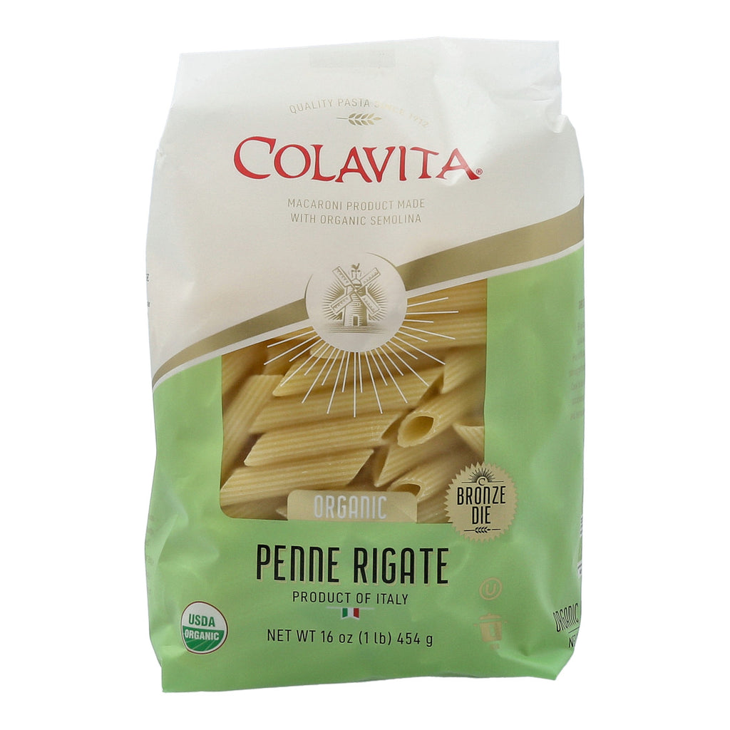 Colavita Organic Penne Rigate Pasta, 1 Pound