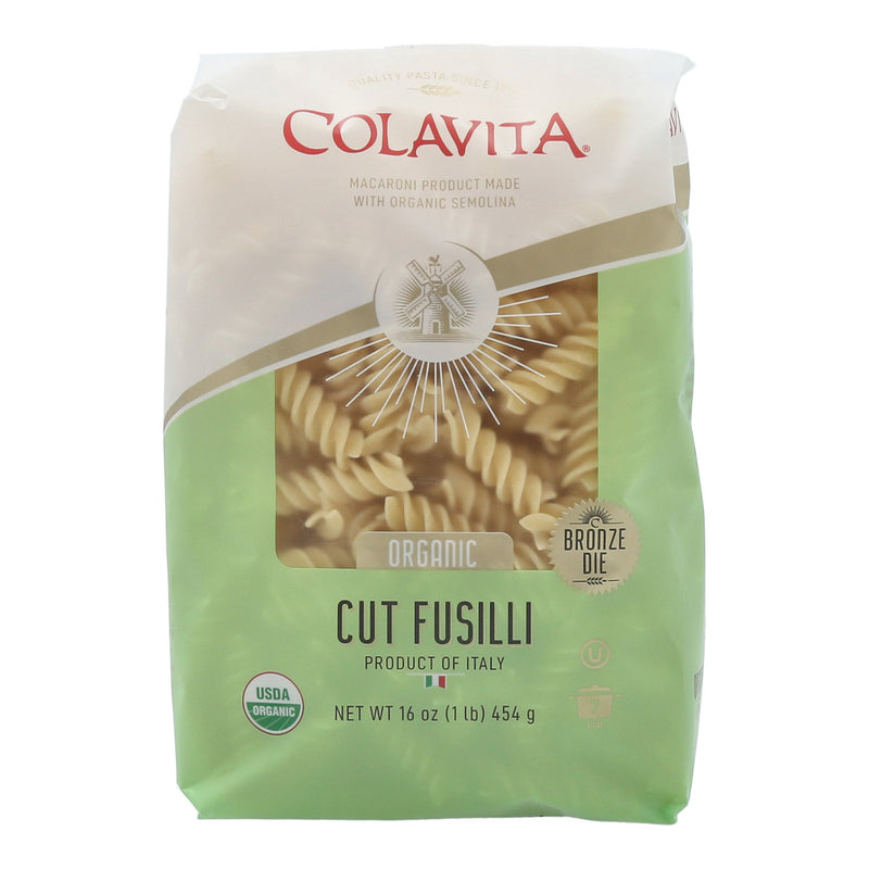 Colavita Organic Cut Fusilli Pasta, 1 Pound