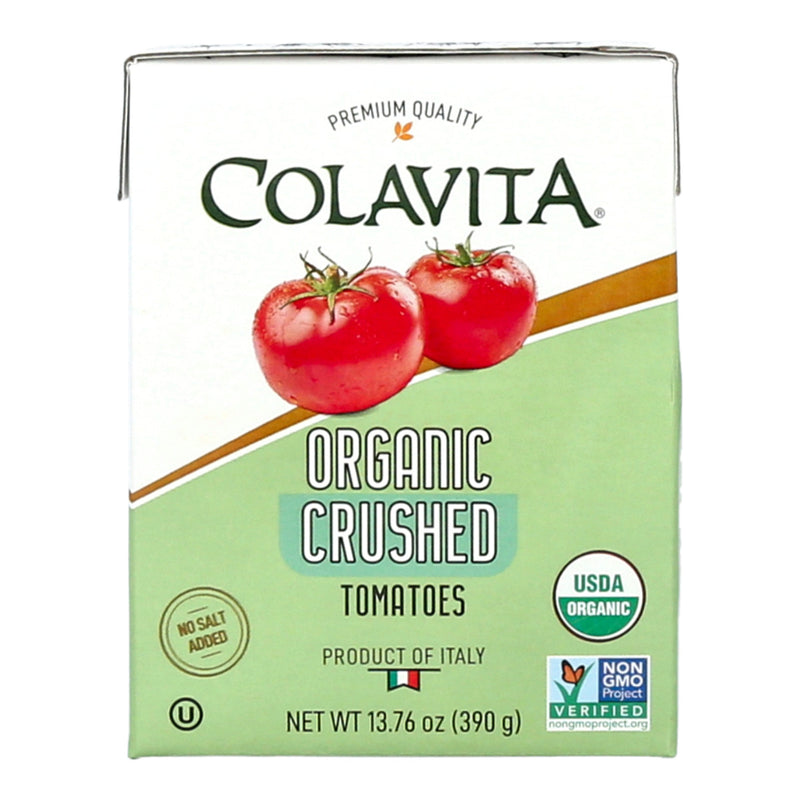 Colavita Ogranic Crushed Tomatoes, 13.76 Ounce