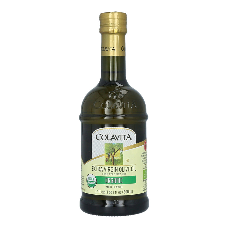 Colavita Organic Extra Virgin Olive Oil, 17 Fluid Ounce