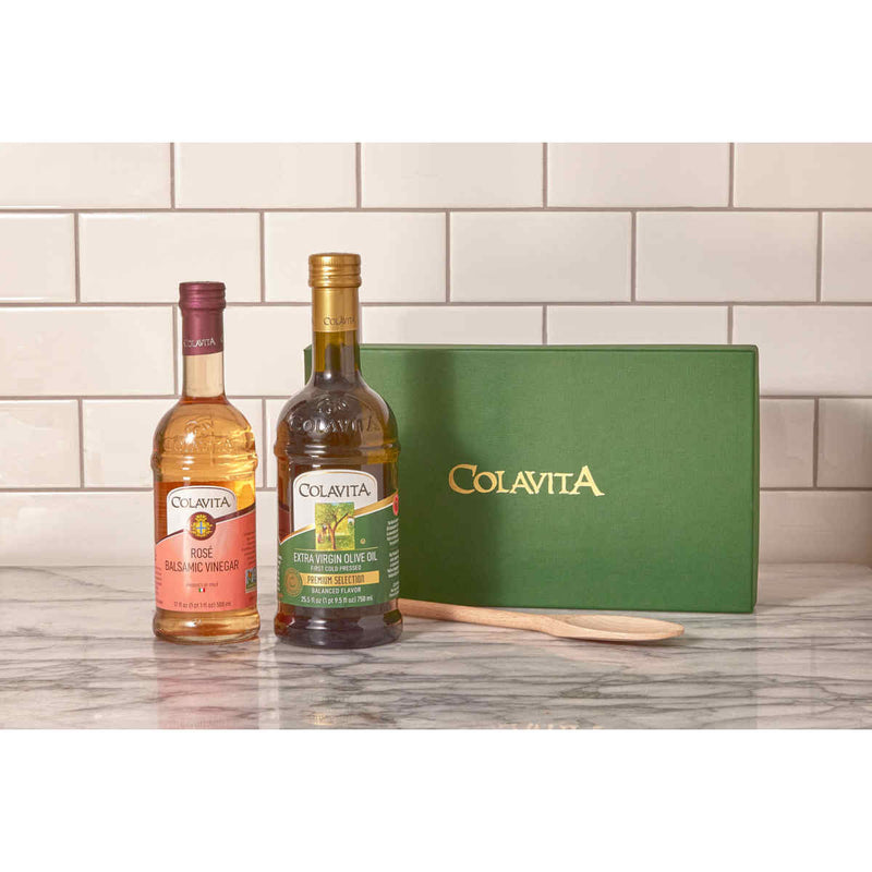 Colavita Premium Olive Oil and Vinegar Gift Set