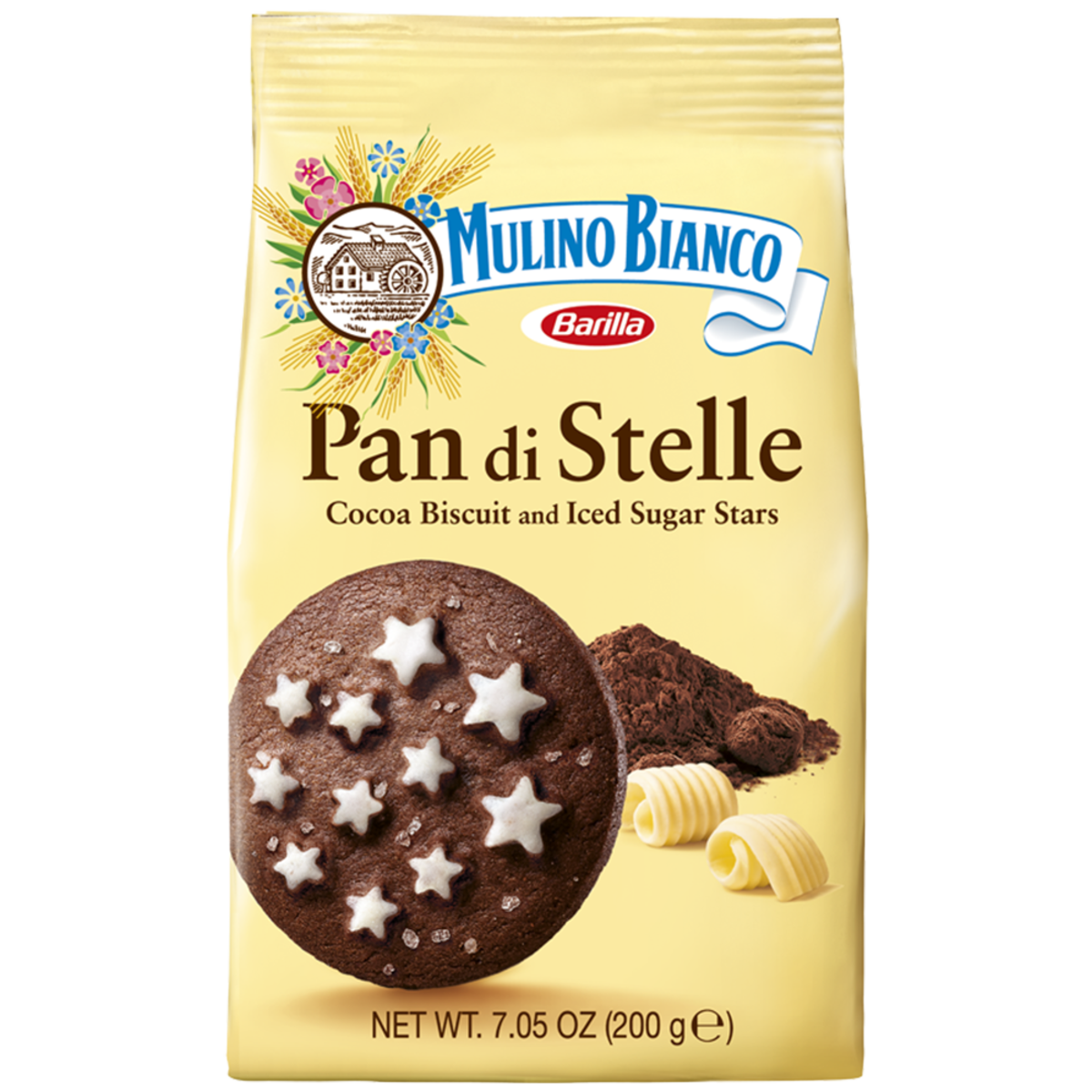Mulino Bianco Pan di Stelle Cookies, 7.05 Ounce