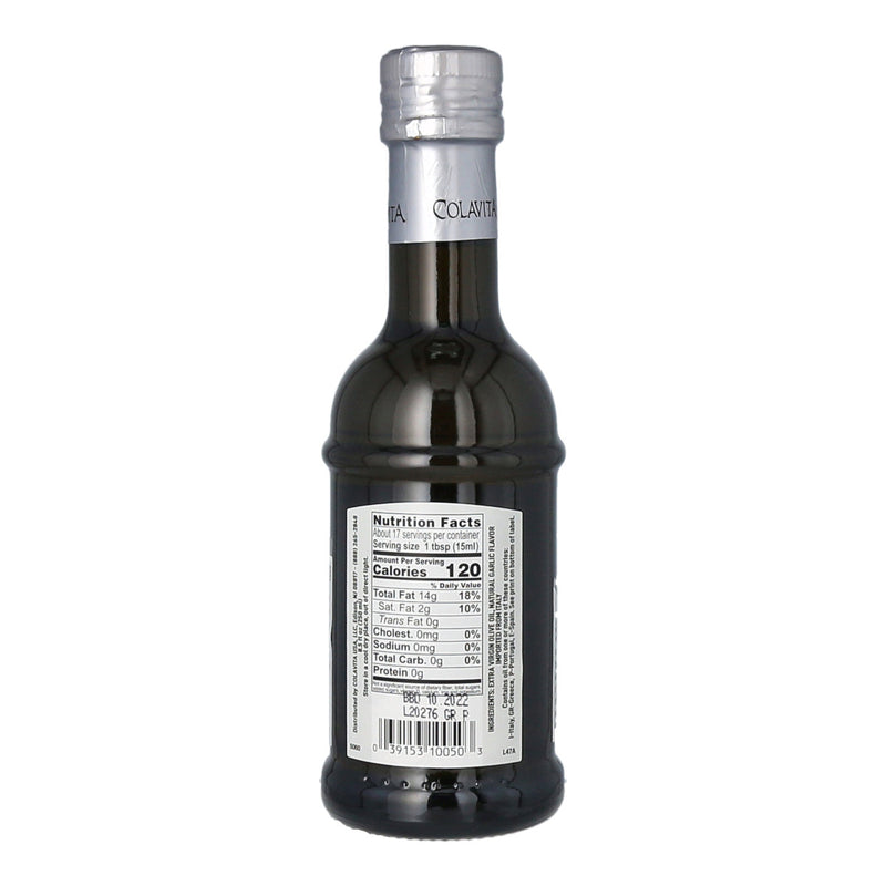 Colavita Garlicolio Garlic Extra Virgin Olive Oil, 8.5 Fluid Ounce