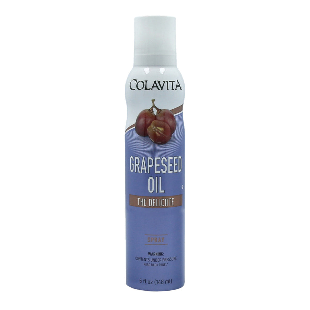 Colavita Grapeseed Oil Spray Can, 5 Fluid Ounce