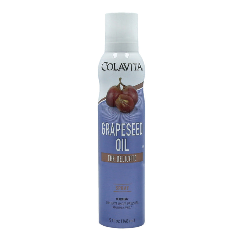 Colavita Grapeseed Oil Spray Can, 5 Fluid Ounce