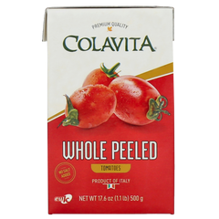 Colavita Whole Peeled Tomatoes, 17.6 Ounce