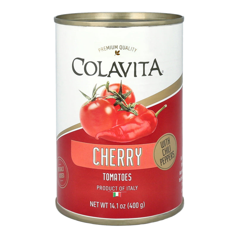 Colavita Cherry Tomatoes with Chili Pepper, 14.1 Ounce