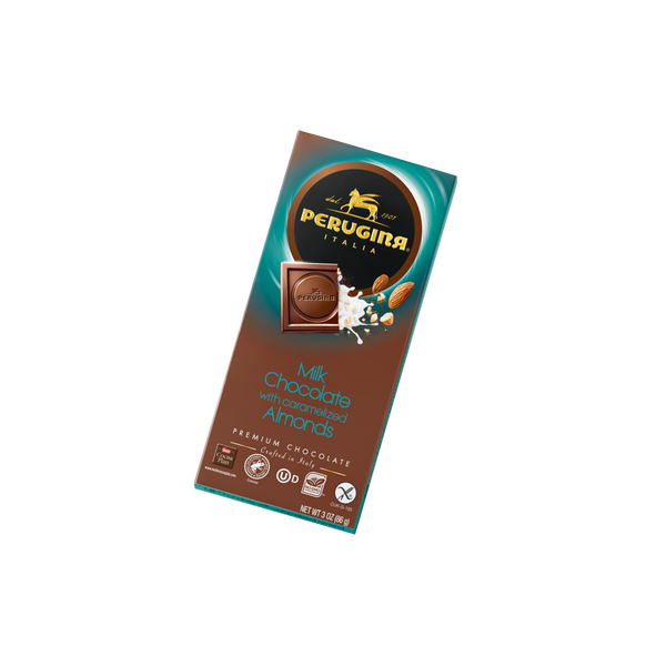 Perugina Milk Chocolate & Almonds Bar, 3 Ounce